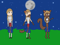 Were-squirrel transformation