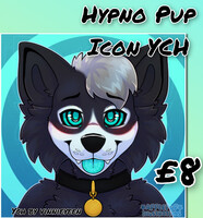 Hypno Pup Icon YCH ✨ OPEN! Canine OCs Only