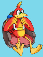 Kazooie's Big Drop (Commission)