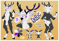 Deric reference sheet commission