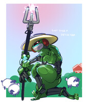 Robo frog!