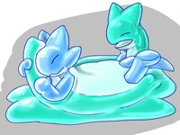 cling to an amorphous shape