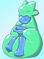 embraced by an amorphous