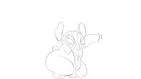 Spider Stitch (Rough Sketch Animation)