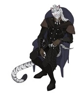"Sitting" by therazziestcat