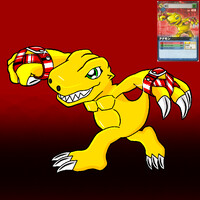 Agumon (2006/Savers) Redraw (No Shadow)