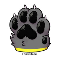 Franfrolluche paws