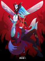 Rose and Madama Papillon