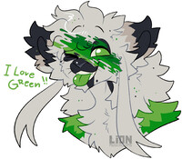 she eat green paint