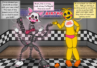 (COM) FNAF Toy Chica and Mangle TF TG Page 2/7 by SparkBolt3020 -- Fur ...