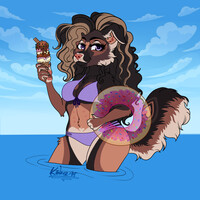 YCH on the beach for SushiButt