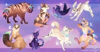 Magical collab adoptables