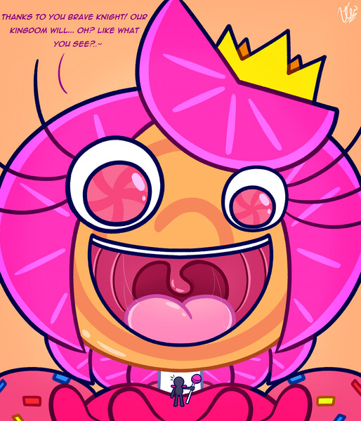 Princess Loolilalu's tiny hero by TheKinkyOwl -- Fur