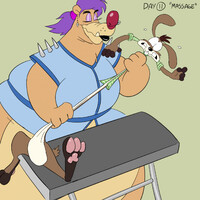 Toon June Day 11 - Massage