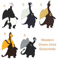 Western Draco-Ursa Grizzimals Collage 3