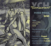CLOSED - YCH "Sunscreen"