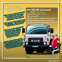Cars Around The World - Cyprus - 1982 KMC Cab-Forward Truck