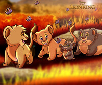 The Lion King: Nala And Her Siblings