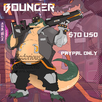 Bouncer The Merc Gator (CLOSED)