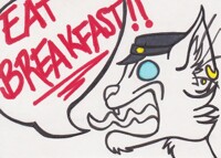 Danny YELLING REMINDER card