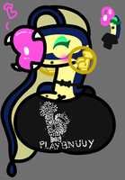 a Playbnuuy noodle bust