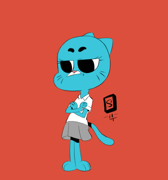 Gumball Watterson as a Sonic Character by sergeant16bit -- Fur Affinity  [dot] net