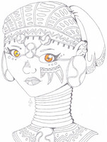 African tribe feeling