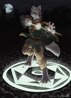 Roidh, Kitsune Mage - Collab with Vonwipfenfels