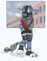 Commission - Snow Bound Zuriel