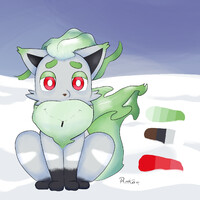 Roses the Zorua - Ref sheet