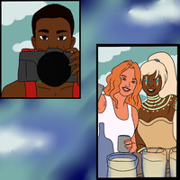 [Not our art] Smile for the camera, girls