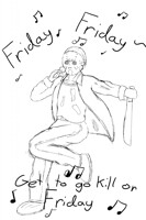 His Favorite Day of the Week