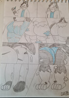 Mini comic Bulk Wolf part 1/2