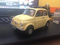Lupin III Fiat 500 1/24 (Almost at the finish!)