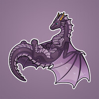#2 Dragon Sticker for Horeak [Sticker Commission]
