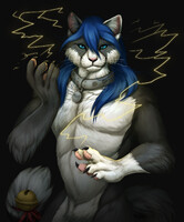Electric cat - by Kajirra