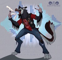 [Commission] Metal Beardie