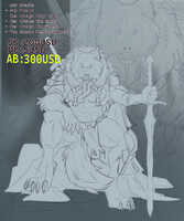 The Lone Warrior - YCH Auction