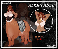 [CLOSED AUCTION]ೃ Taur MonsterGirl ೃ Adopt  ೃ