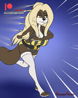 Speeding Werewolf (By Raccoon Pioneer)