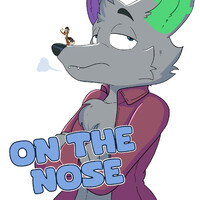 [Pun Sticker] On the Nose🐺😤🐺