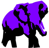 Art-Violent Elephant