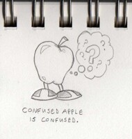 Confused Apple