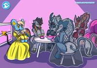 Petite Plush Princess Tea Party(alt)