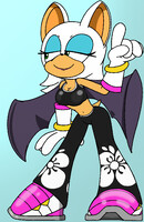 Rouge (Sonic Riders Outfit)