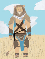 Matthew turns into a Lion - Warrior Form