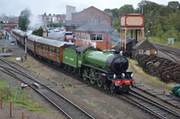 61306 'Mayflower' Departs Kidderminster