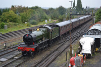 4930 'Hagley Hall' Arrives at Kidderminster