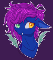 [Commission] GhostlyBunny headshot