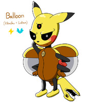 Pokemon IF: Balloon (Pikachu + Ledian)